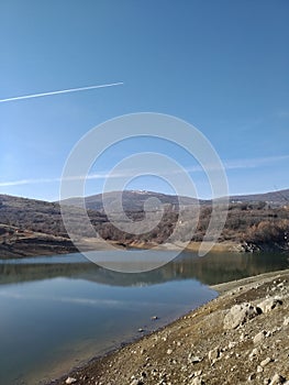 Lake Podles in Macedonia