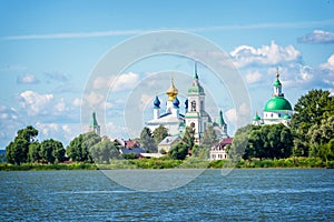 Lake Nero and monastery of St Jacob Savior, Rostov, Golden ring Russia
