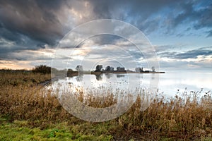 Lake in the netherlands