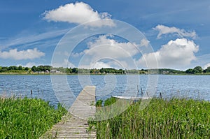 Lake Neuensiener See,Rugen,baltic Sea,Germany