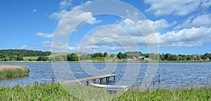 Lake Neuensiener See,Sellin,Ruegen,Germany