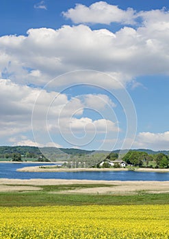 Lake Neuensiener See,Sellin,Ruegen,Germany