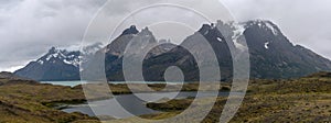 Lake Nordenskjold in Torres del Paine National Park, Chile