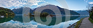 Lake of Novate Mezzola, Valchiavenna, Campo and Val Codera , Italy, Europe