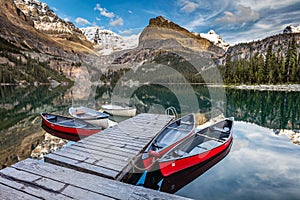 Lake O`Hara Canoes