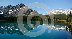 Lake O'Hara, SchÃ¤ffer Ridge & Odaray Mountain in Yoho National