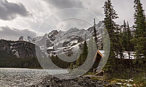 Lake O`Hara in Yoho National Park