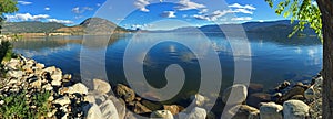 Lake Okanagan from Penticton, British Columbia photo