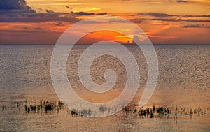 Lake Okeechobee Sunset in Florida