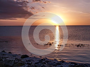 Lake Okeechobee Sunset near Loxahatchee, Florida