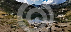 Lake Okoto in Pirin mountain, Bulgaria