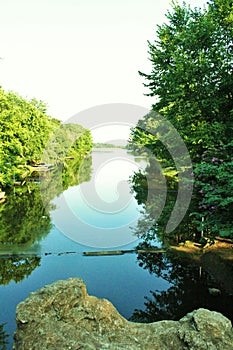 Lake at Old Mill Park, North Little Rock photo