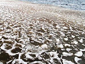 Lake Onego in winter