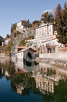 Lake Orta, famous italian landscape