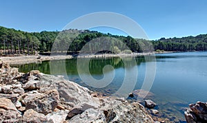 The lake of Ospedale near Porto-Vecchio - Corsica France