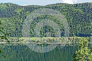 Lake Ossiach in Austria