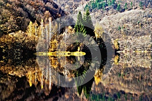 Lake Pancharevo, autumn