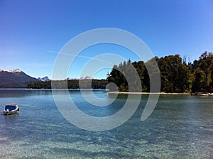Lake in Patagonia Argentina
