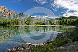 Lake Patricia in the morning