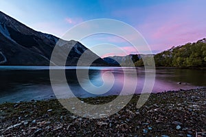 Lake Pearson Arthur's pass National Park, New Zealand