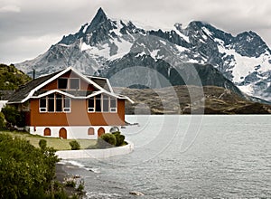 Lake Pehoe, Torres Del Paine National Park, Patagonia