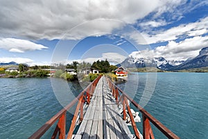 Lake Pehoe, Torres Del Paine National Park, Patagonia, Chile