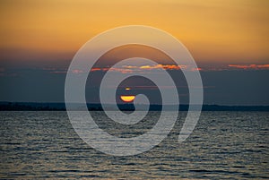 Lake Peten Itza in Guatemala, department of El Peten, Maya biosphere, Central America