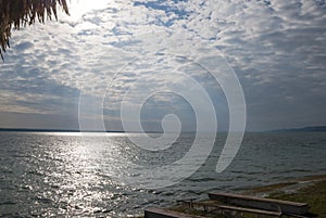 Lake Peten Itza in Guatemala, department of El Peten, Maya biosphere, Central America