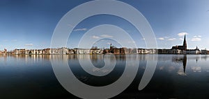 Lake Pfaffenteich in Schwerin, Germany