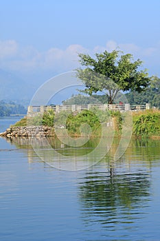 Lake Phewa, Pokhara, Nepal