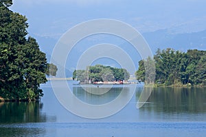 Lake Phewa, Pokhara, Nepal