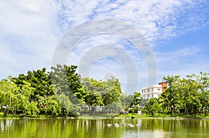 Lake in Phra Nakorn Park