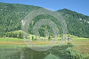 Lake Pillersee near Kitzbuehel,Tirol,Austria photo
