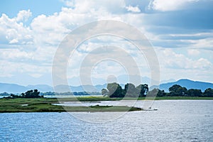 Lake of Polonnaruwa or Parakrama Samudra