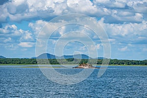 Lake of Polonnaruwa or Parakrama Samudra