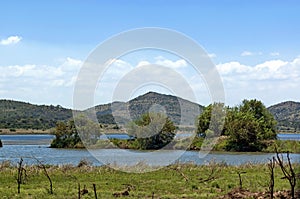 Lake (pond) in Pilanesberg National Park