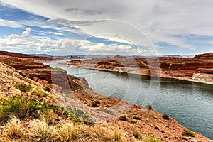 Lake Powell from the Glen Canyon Dam