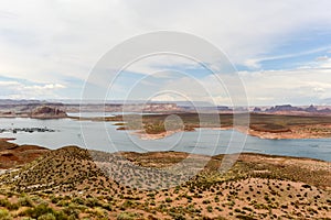 Lake Powell from the Glen Canyon Dam