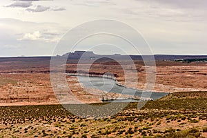 Lake Powell from the Glen Canyon Dam