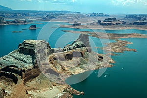 Lake Powell at Glenn canyon, a national recreation area