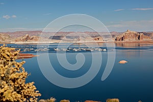 Lake Powell with Marina