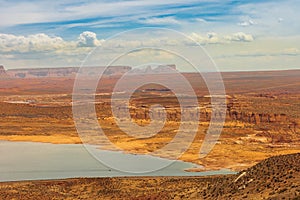 Lake Powell scenic view