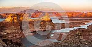 Lake Powell Shoreline From  Alstrom Point