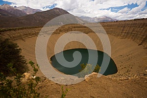 Lake Pozo de las Animas, Andes