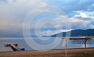 Lake prespa, macedonia