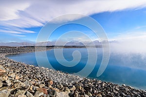 Lake Pukaki, New Zealand photo