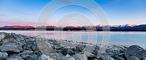 A Lake Pukaki Sunrise