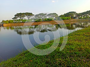 Lake rainy season photo