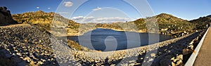 Lake Ramona Panorama Blue Sky Preserve Poway San Diego County Inland