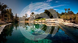 Lake with reflection